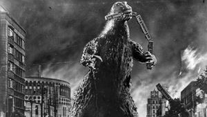 Godzilla's poster