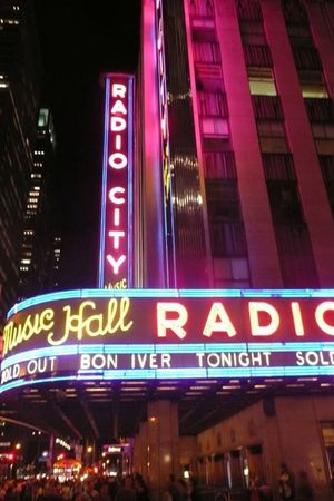 Bon Iver Live From Radio City's poster