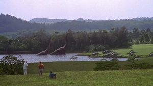 Jurassic Park's poster