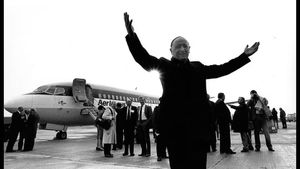 A Wing and a Prayer: The Story of Knock Airport's poster
