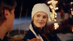 Once Upon A Christmas Crown's poster