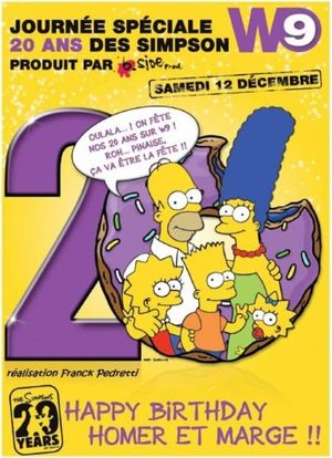 20 years of Simpsons's poster