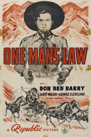 One Man's Law's poster
