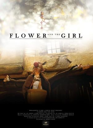 Flower and the girl's poster