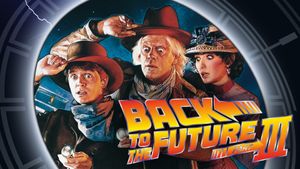 Back to the Future Part III's poster