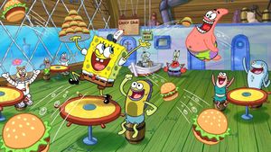 The SpongeBob SquarePants Movie's poster