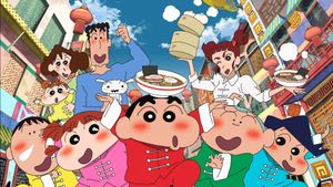 Crayon Shin-chan: Burst Serving! Kung Fu Boys - Ramen Rebellion's poster