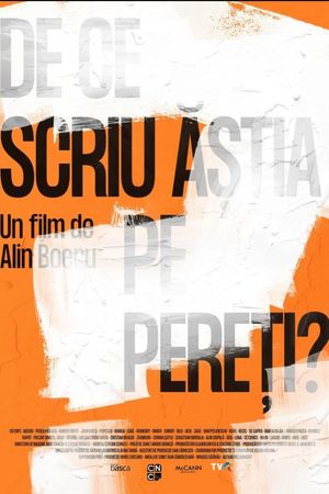 De ce scriu ăștia pe pereți?'s poster