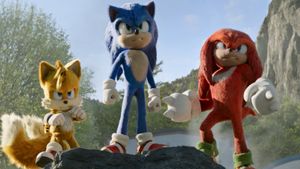 Sonic the Hedgehog 2's poster