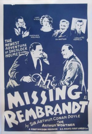 Sherlock Holmes and the Missing Rembrandt's poster