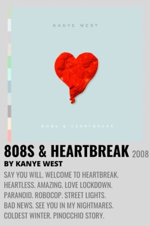 Kanye West: 808s & Heartbreak Live at the Hollywood Bowl's poster
