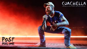 Post Malone - Coachella 2025's poster
