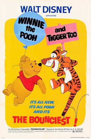 Winnie the Pooh and Tigger Too's poster