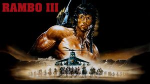 Rambo III's poster