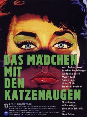 Das Mädchen mit den Katzenaugen's poster