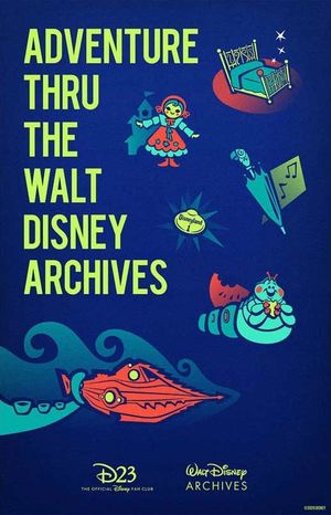 Adventure Thru the Walt Disney Archives's poster