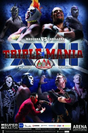 AAA Triplemania XXII's poster