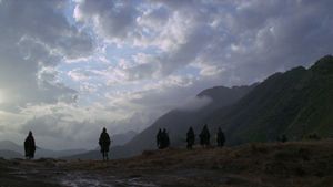 Figures in a Landscape's poster