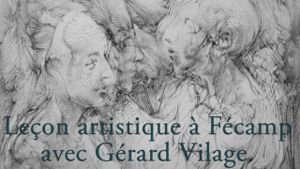 Art Lesson in Fécamp with Gerard Vilage's poster