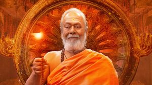 Radhe Shyam's poster