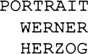 Portrait: Werner Herzog's poster