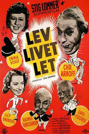 Lev livet let's poster
