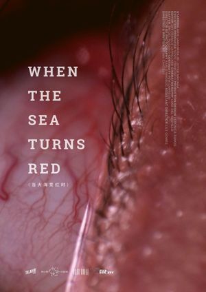 When the sea turns red's poster