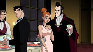 The Batman vs. Dracula's poster
