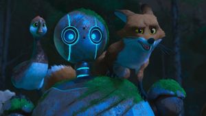 The Wild Robot's poster
