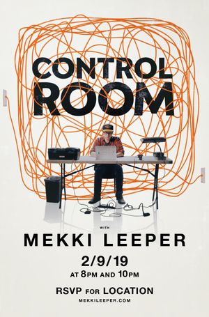 Control Room with Mekki Leeper's poster