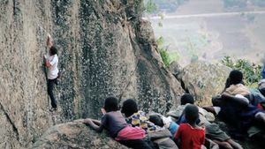 The Warm Heart of Africa, Bouldering in Malawi's poster