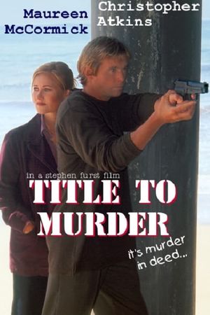 Title to Murder's poster