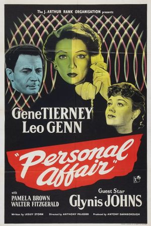 Personal Affair's poster
