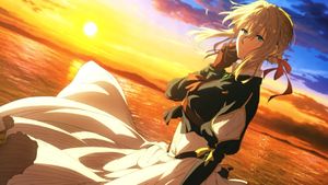 Violet Evergarden: The Movie's poster