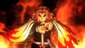 Demon Slayer: Kimetsu no Yaiba - The Movie: Mugen Train's poster