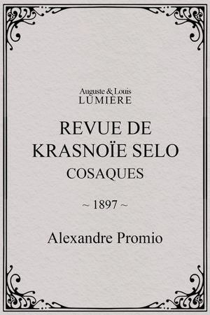 Revue de Krasnoïe Selo : cosaques's poster