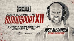 Josh Barnett's Bloodsport XII's poster