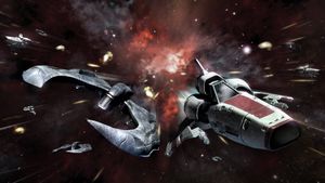 Battlestar Galactica: Blood & Chrome's poster