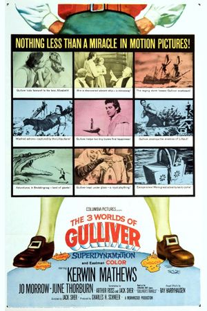 The 3 Worlds of Gulliver's poster
