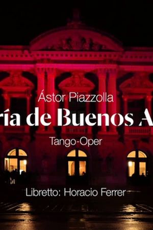 Astor Piazzolla's Maria de Buenos Aires Grand Théâtre de Genève's poster
