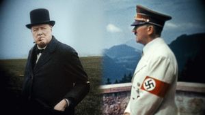 The Eagle and the Lion: Hitler vs Churchill's poster