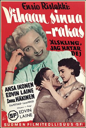 Vihaan sinua - rakas's poster
