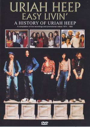Easy livin' - a history of Uriah Heep's poster