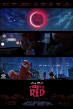 Turning Red's poster