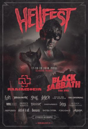 Rammstein - Live at Hellfest's poster