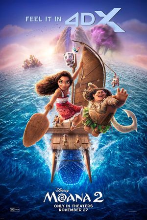 Moana 2's poster