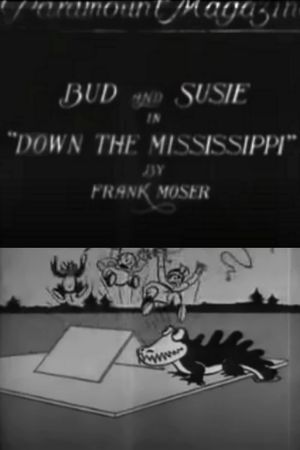 Bud and Susie in Down the Mississippi's poster