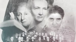 Blum et ses premières ministres's poster