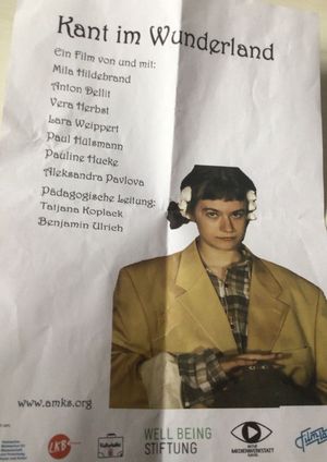 Kant in wonderland's poster