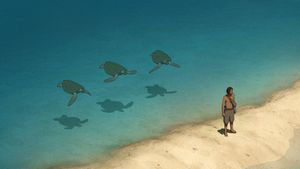 The Red Turtle's poster
